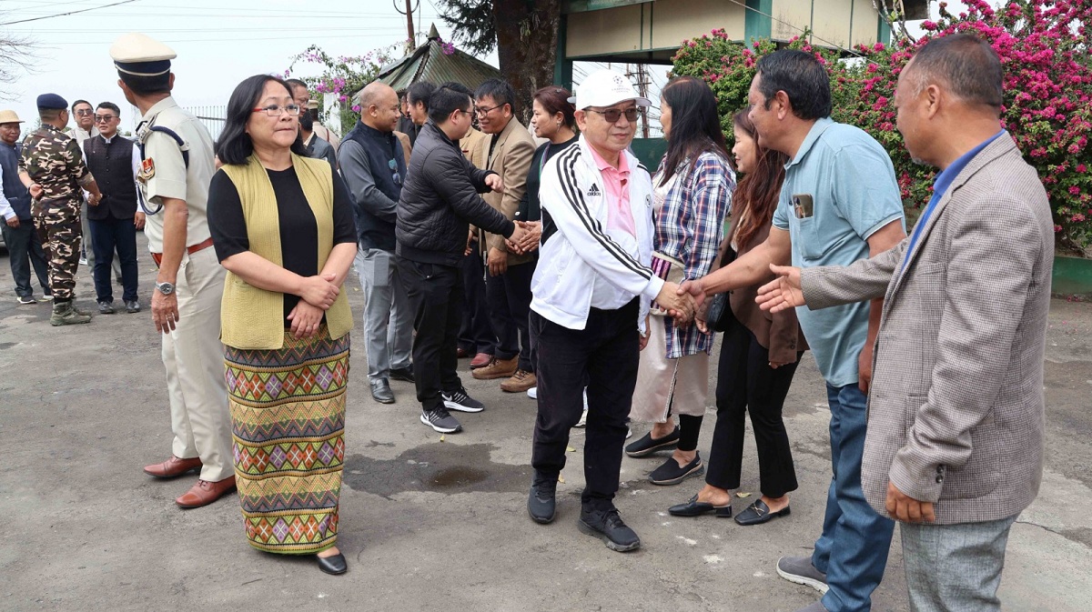 Home minister in mizoram cleanliness competition hman pui