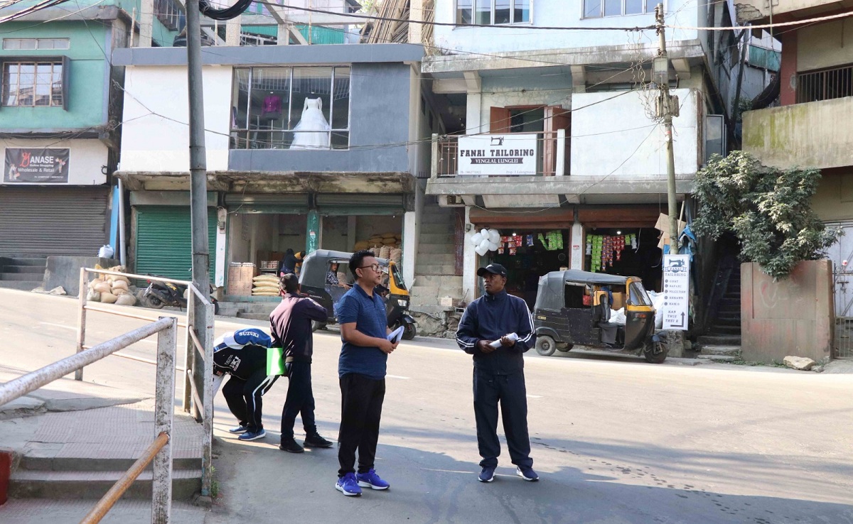 Lunglei municipal council ceo hovin lunglei khawchhung hmun then khat parking area atan en fiah a ni