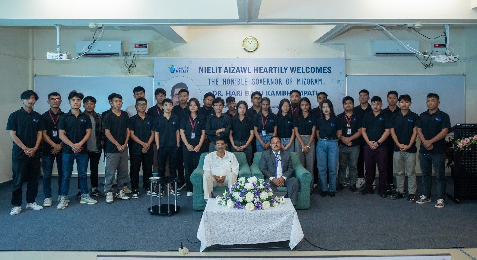 MIZORAM GOVERNOR VISITS NIELIT