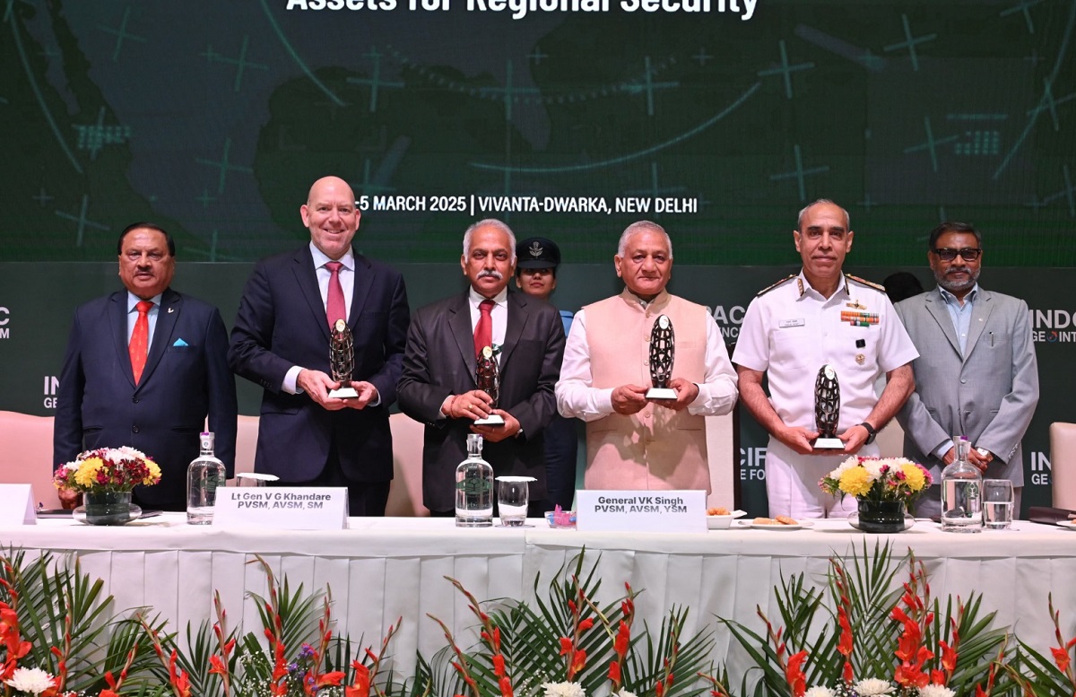 Mizoram larsap general (rtd) vijay kumar singh in indo pacific geointelligence forum 2025 a hawng