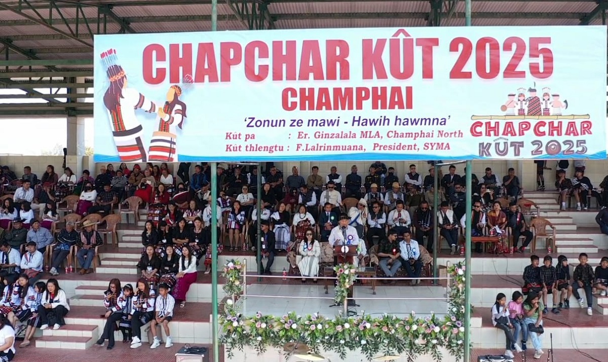 Champhaiah Chapchar Kut ropui taka lawm a ni