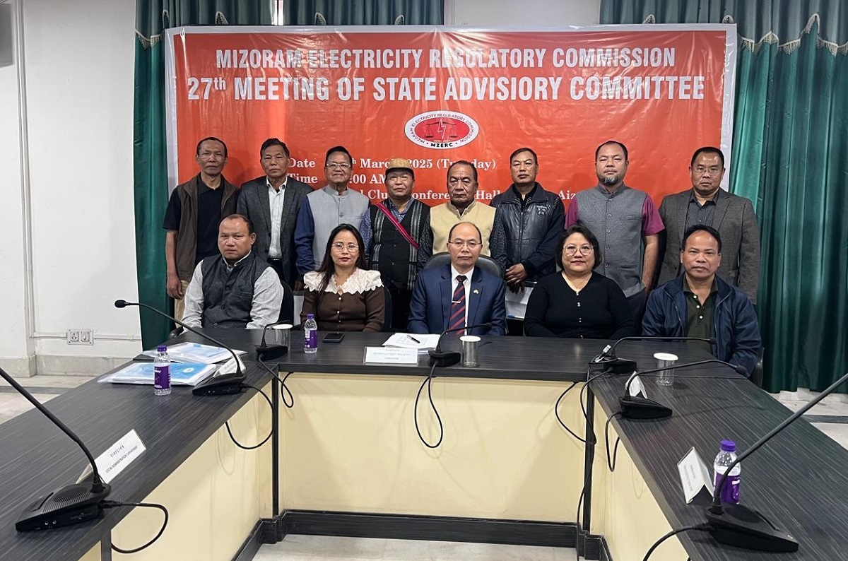 MZERC in Mizoram State Advisory Committee meeting vawi 27-na nei