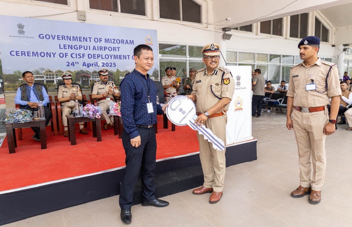 Lengpui airport venhim hna cisf kutah hlan a ni