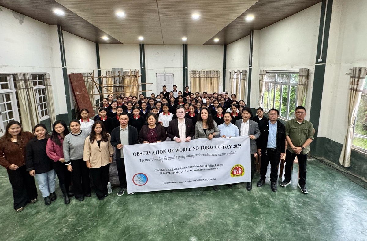 Lungleiah World No Tobacco Day 2025 pualin hun hman a ni