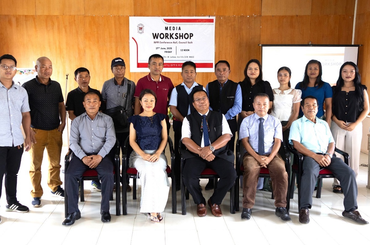 MADC CEM Pu M Laikaw in Siaha-a Media workshop buatsaih a hmanpui