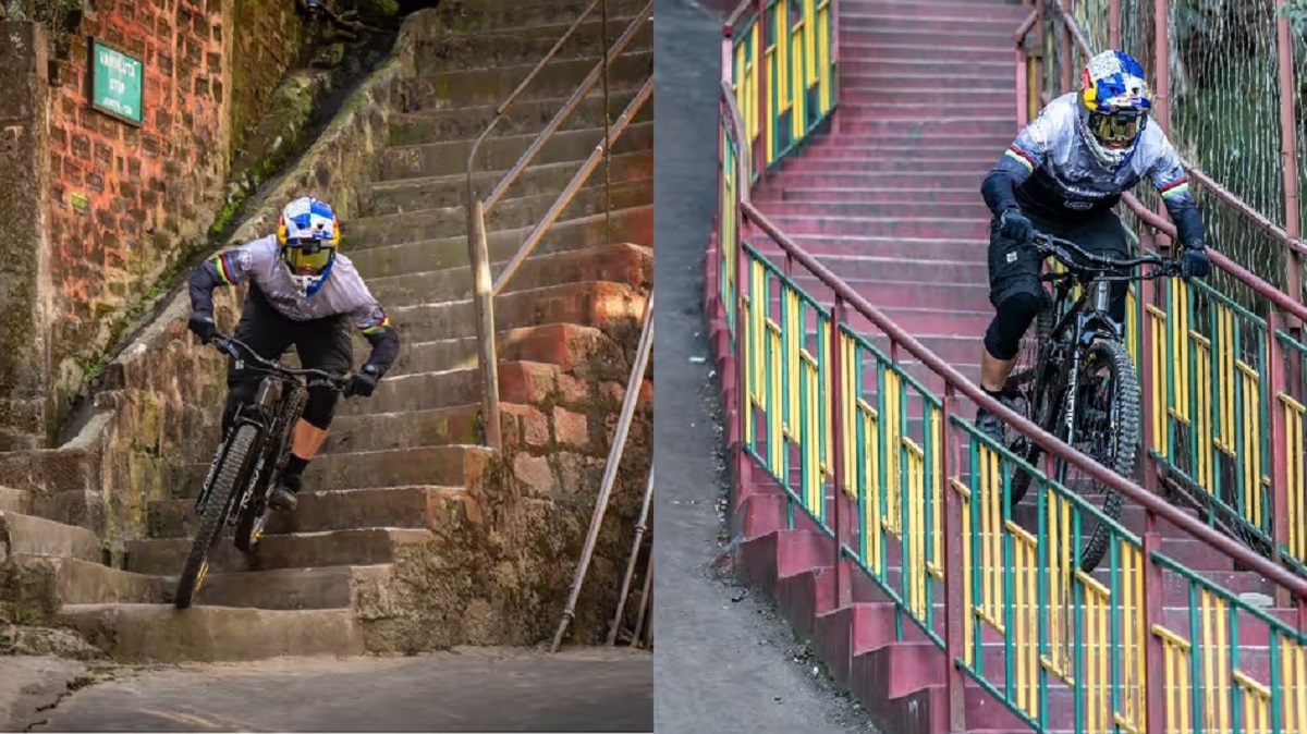 Tourism hipna tihpun nan Aizawl-ah 2nd edition of urban downhill riding event neih a ni dawn a