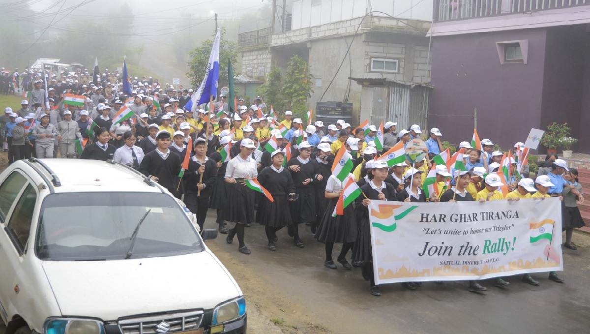 Saitualah Har Ghar Tiranga 2025 campaign pualin kawng zawh