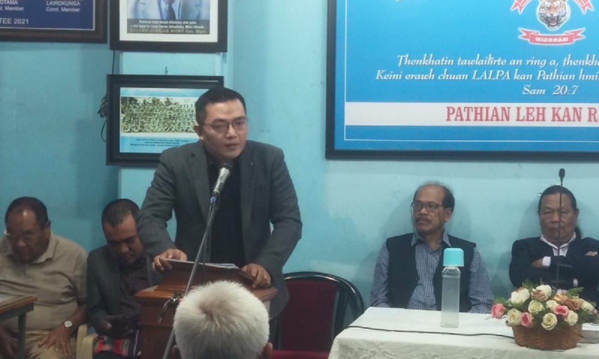 Mizoram CM chu MNF-in Thenzawl-a capital sawn tura thuruk neiah a puh