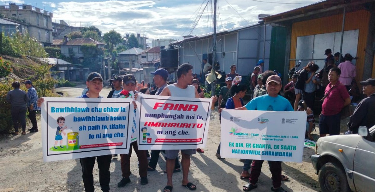 Khawzawlah Nationwide Shramdaan hmang