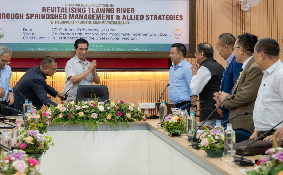 Tlawng lui kalpui dan tura inrawnkhawmna hun chu chief minister-in a hmanpui