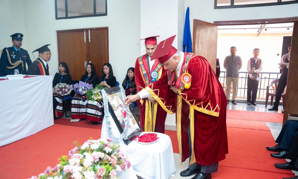Mizoram Governor Graces 13th Convocation of ICFAI University Mizoram