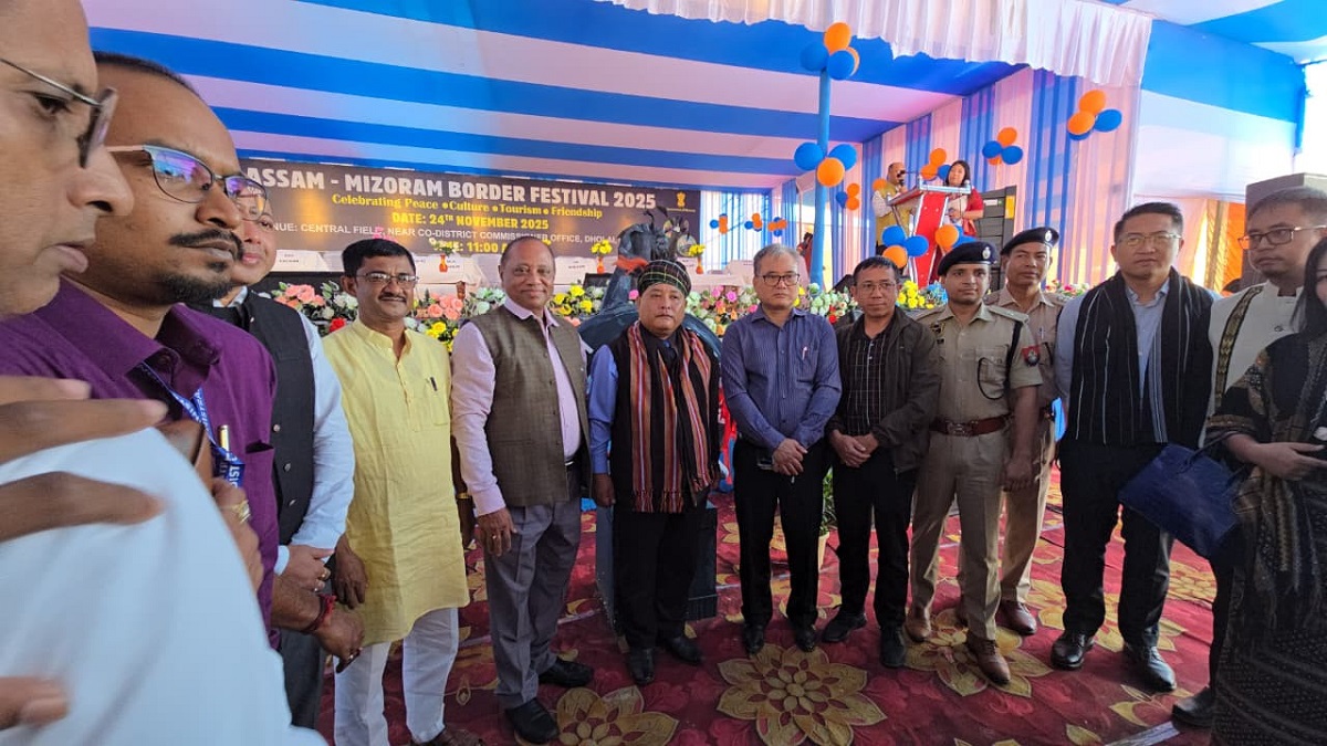 DHOLAI, ASSAM-AH ASSAM-MIZORAM BORDER FESTIVAL 2025 ROPUI TAKA HMAN A NI