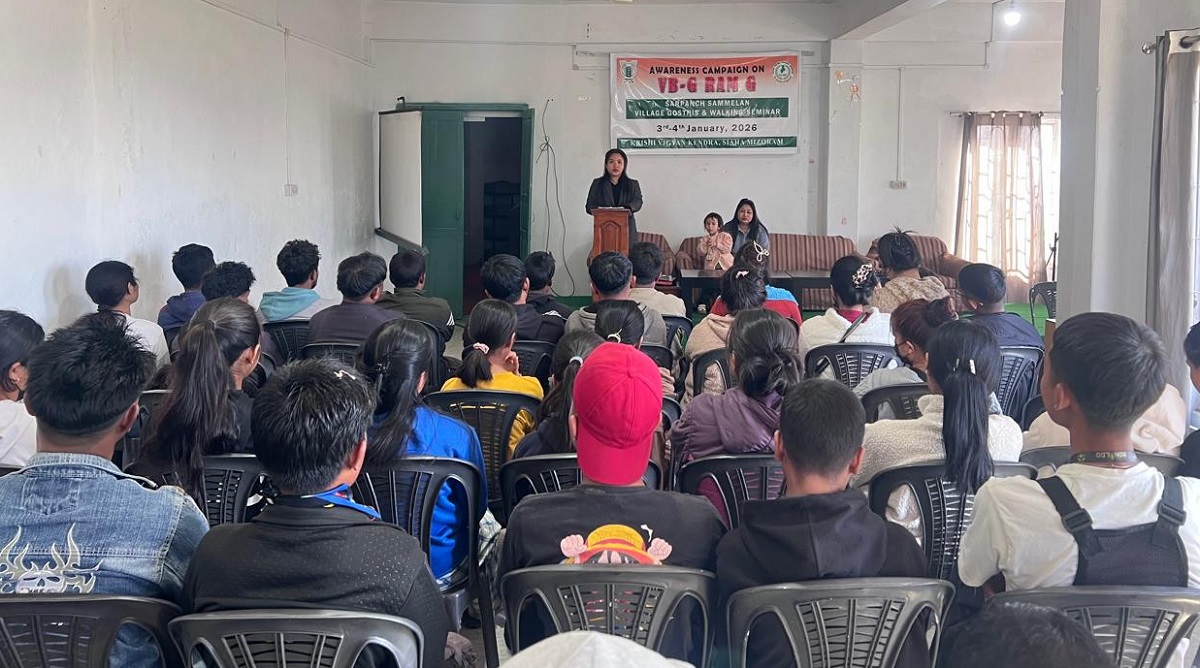 KVK Siaha teh Viksit Bharat – G RAM G Awareness Programme – hmang
